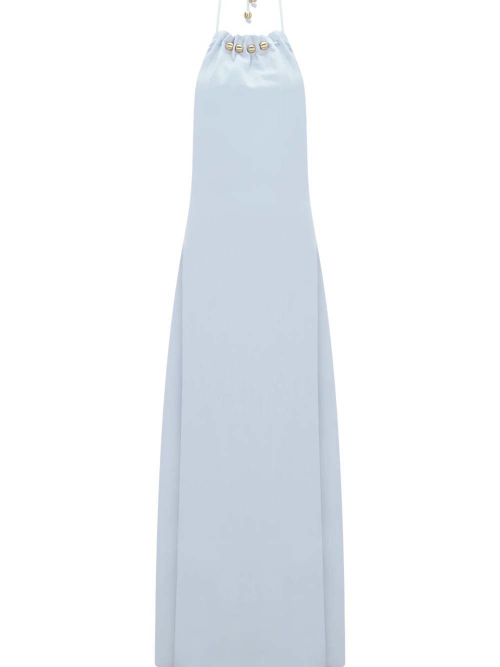 Meshki Abeda Cotton Maxi Dress With Hardware - Pale Blue - Picture 8 of 8